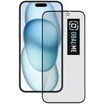 OBAL:ME Privacy 5D tvrdené sklo pre Apple iPhone 15 Plus/16 Plus, čierne