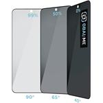 OBAL:ME Privacy 5D tvrdené sklo pre Samsung Galaxy S24+, čierne