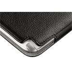 Obal na Samsung Galaxy Note 10.1, kožený vzhľad, čierny