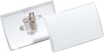 Oblá PP visačka DURABLE 75x40mm 25ks