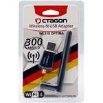 Octagon WL318 USB WiFi Dongle 300Mb/s, s anténkou 2dB, Realtek RTL8192EU