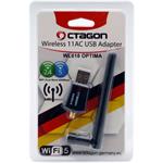 Octagon WL618, USB WiFi Dongle 600Mb/s, s anténkou 2dB, 5G, Realtek 8811CU