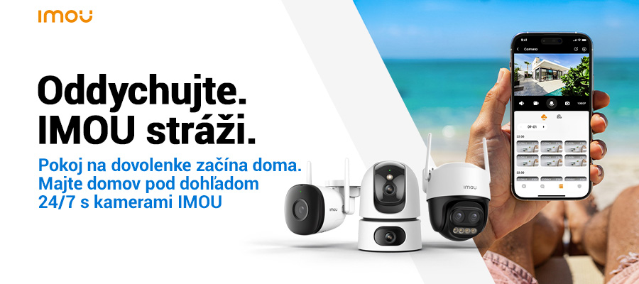 Oddychujte. IMOU stráži