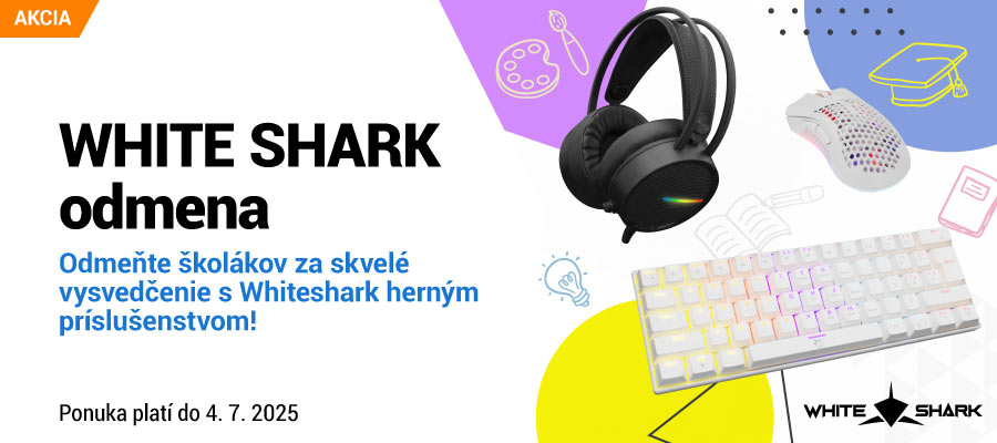 Odmena za vysvedčenie od White Shark