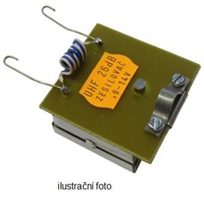 OEM anténní předzesilovač kanálový 26 dB (K 55 až 57)