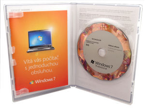 OEM Get Genuine Kit Windows 7 Professional 32-bit/x64 Czech+Slovak GGK