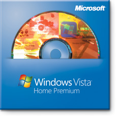 OEM Windows Vista Home Premium 64-bit, SP1, SK