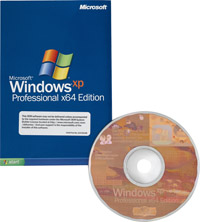 OEM Windows XP Professional 64-bit SP2 EN