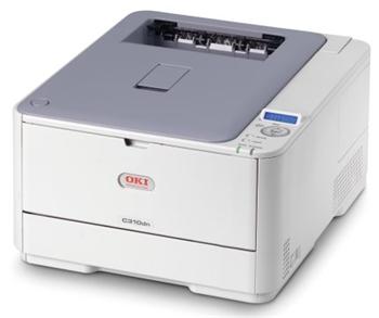 Oki C310dn (color laser), A4, 24/22ppm, duplex, USB, net