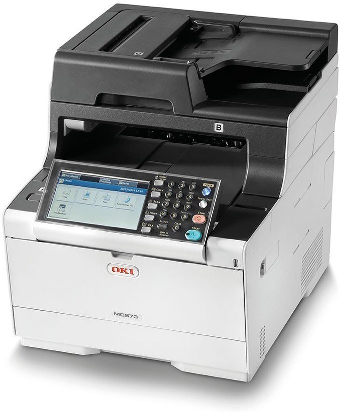 OKI MC573dn farebna MFP A4 30str/min, USB, COPY, SCAN, FAX, DUPLEX