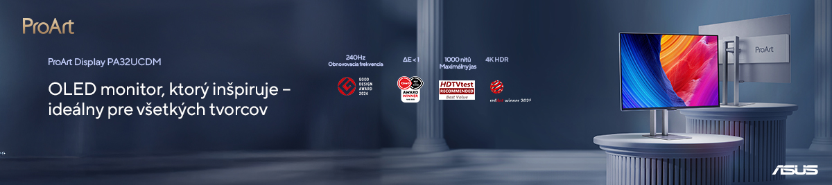 OLED monitor, ktorý inšpiruje