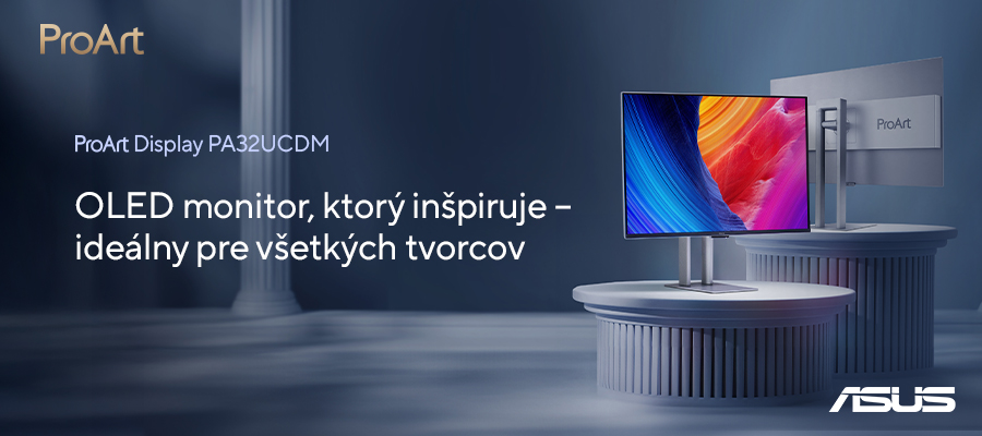 OLED monitor, ktorý inšpiruje