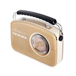 OneConcept NR-12-LW, tranzistorové rádio, retro