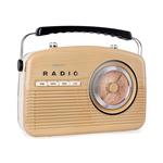 OneConcept NR-12-LW, tranzistorové rádio, retro
