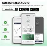 OneOdio Focus A6, biele