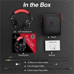 OneOdio Fusion A70, červené