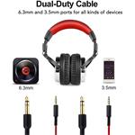 OneOdio Pro-10, červené