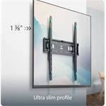 ONKRON pevný TV držiak na stenu pre 60 až 110-palcové LED TV, 120 kg, čierny,VESA: min 200x200 - max 800x600