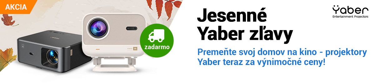 Opadávanie cien s Yaber projektormi