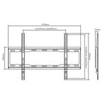 Opticum AX Flexi Grande, výsuvný držiak na TV 13"-55"