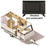 OPTICUM LED TV 20” Travel ,TRIPLE TUNER T2/C/S2, H.265 CI+, 12/24V