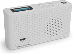 Opticum TON3, prenosné rádio DAB+ / FM, biele