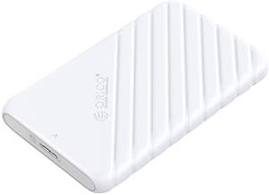 Orico externý box pre 2,5'' SATA HDD/SSD s USB 3.0, biely