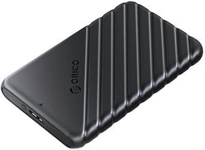 Orico externý box pre 2,5'' SATA HDD/SSD s USB 3.0, čierny