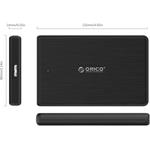 Orico externý box pre 2,5'' SATA HDD/SSD s USB 3.0