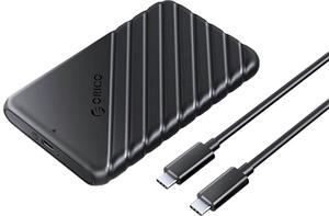 Orico externý box pre 2,5'' SATA HDD/SSD s USB-C 3.1, čierna