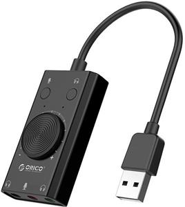 Orico multifunkčná USB 2.0 externá zvuková karta