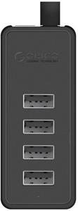 Orico USB 2.0, 4-port hub, 30cm, čierny