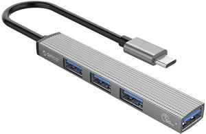 Orico USB-C to USB 3.0 + 3x USB 2.0 Hub Adapter (gray)