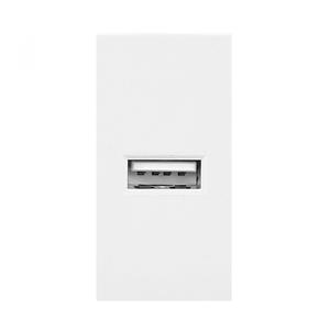 ORNO Modulární nabíjecí USB port, barva bílá