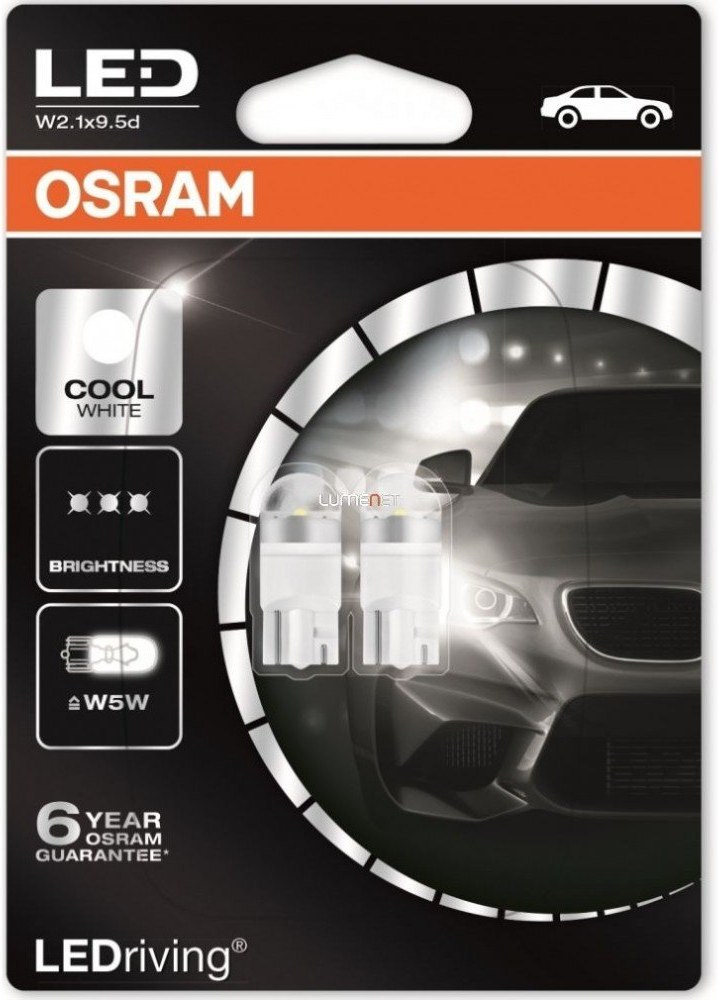 Osram LEDriving Premium 2850CW W5W 6000K 2ks/blister