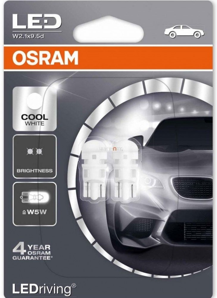Osram LEDriving Standard 2880CW LED W5W 6000K 2ks/blister
