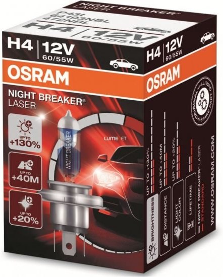 Osram Night Breaker Laser H4 +130% krabičkové balenie