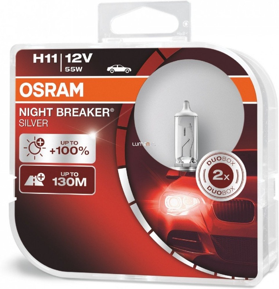 Osram Night Breaker Silver H11 +100% 2ks/balenie