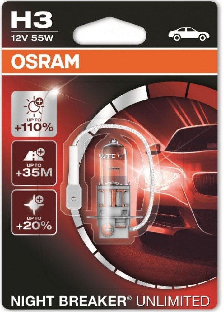 Osram Night Breaker Unlimited 64151NBU H3 +110% autožiarovka blister