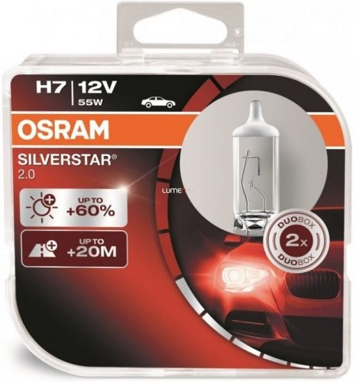 Osram Silverstar2.0 64210SV2 H7 +60% 2 ks/bal.