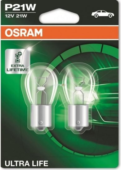 Osram Ultra Life 7506ULT P21W signalizačná žiarovka 2ks/blister