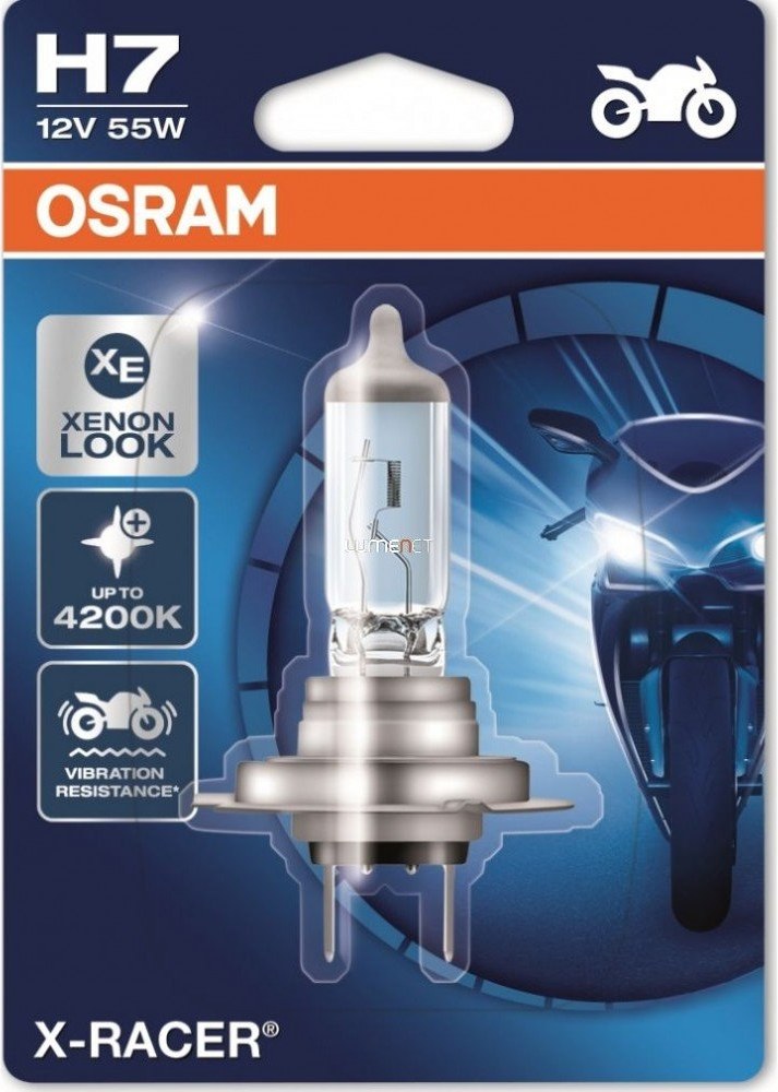 Osram X-Racer 64210XR-01B H7 12V motocyklová žiarovka blister