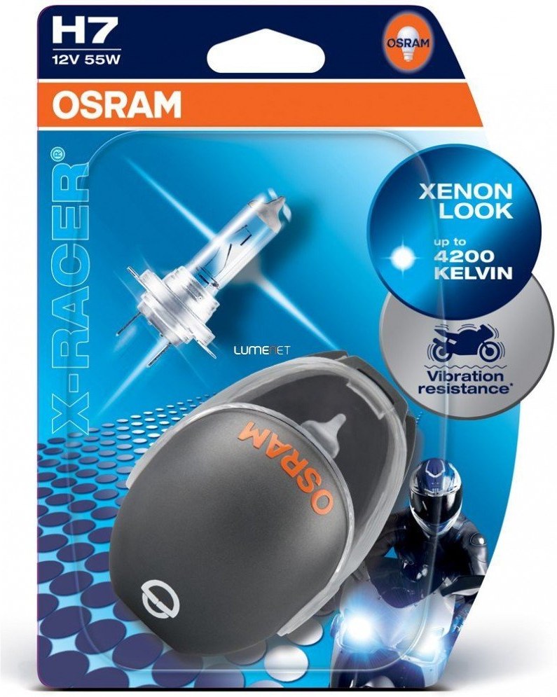 Osram X-Racer 64210XR-02B H7 motocyklová žiarovka 2ks/blister