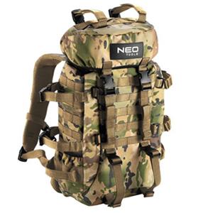 Outdoor batoh, maskáčový z polyestéru, 84-325, 30L, vysoko odolný, Neo Tools