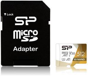 Pamäťová karta MicroSD TF_SDXC UHS-I Superior Pro, 512GB, (SP512GBSTXDU3V20AB)
