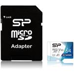 Pamäťová karta MicroSD TF_SDXC UHS-I Superior Pro, 64GB, (SP064GBSTXDU3V20AB)