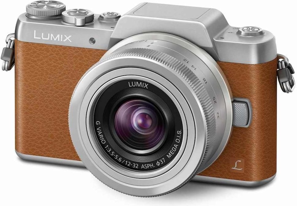 Panasonic DMC-GF7KEG-T, 16 MP + LUMIX 12-32mm, hnedo-strieborný