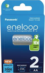 Panasonic Eneloop AA 2000mAh nabíjacie batérie, 2ks