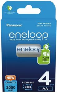 Panasonic Eneloop AA 2000mAh nabíjacie batérie, 4ks