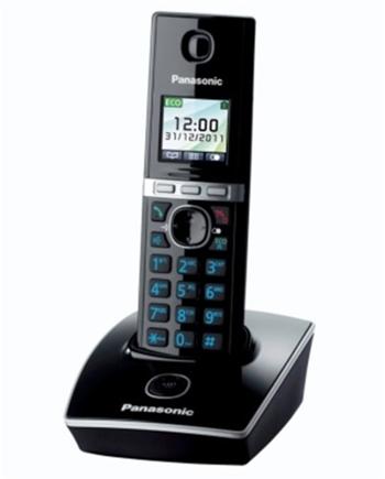 Panasonic KX-TG8051FXB, bezdrôtový telefón, čierný